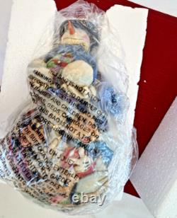 Disney Traditions Showcase Laissez Neiger Mickey Minnie Pluto Bonhomme de Neige Jim Shore