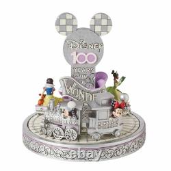 Disney Traditions par Jim Shore 100 Ans d'Émerveillement Train Centenaire Animé
