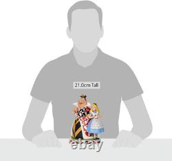 Disney Traditions par Jim Shore Alice au pays des merveilles et la figurine de la Reine de Cœur