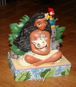Disney Traditions par Jim Shore BIENVENUE À MOTUNUI (6008078) Moana Pua Hei Hei