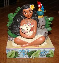 Disney Traditions par Jim Shore BIENVENUE À MOTUNUI (6008078) Moana Pua Hei Hei