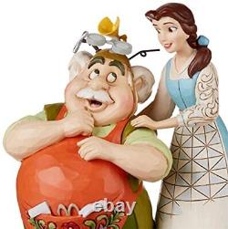 Disney Traditions par Jim Shore Beauty and The Beast Belle et Maurice L'Inv