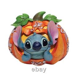 Disney Traditions par Jim Shore Figurine Jack O'Lantern Lilo et Stitch, 4.02