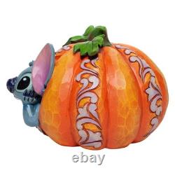 Disney Traditions par Jim Shore Figurine Jack O'Lantern Lilo et Stitch, 4.02