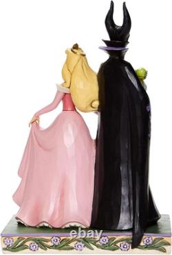 Disney Traditions par Jim Shore Figurine La Belle au bois dormant, Aurore et Maléfique, 9
