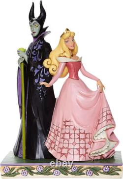 Disney Traditions par Jim Shore Figurine La Belle au bois dormant, Aurore et Maléfique, 9