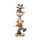 Disney Traditions Par Jim Shore Goofy, Donald Et Mickey Tour Empilée Vacillante