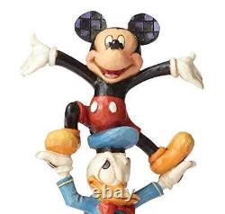 Disney Traditions par Jim Shore Goofy, Donald et Mickey Tour empilée vacillante