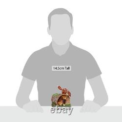 Disney Traditions par Jim Shore La Renard et le Chien de Chasse figurine sur une bûche, 5.75