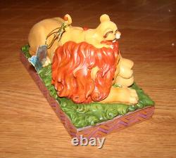 Disney par Jim Shore, LA FIERTÉ D’UN PÈRE (6000972) LE ROI LION, Simba et Mufasa