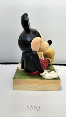 ENESCO Disney Figurine Mickey & Minnie 4026094 DISNEY TRADITIONS RESSORTS DE LIVRE MIC h85