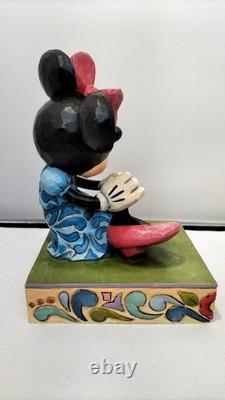 ENESCO Disney Figurine Mickey & Minnie 4026094 DISNEY TRADITIONS RESSORTS DE LIVRE MIC h85