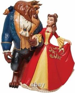 Enesco 6010873 Disney Traditions Beauté Et La Bête Enchantée, Figurine