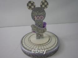 Enesco 9.5 Disney Traditions 100 ans de merveilles Coffret train animé du centenaire