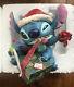 Enesco Bad Wrap Christmas Present Stitch 6002833 Disney Traditions