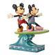 Enesco Disney Minnie & Mickey Muse Figurine Surfboard Traditions Résine Nouveau Japon