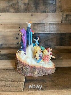 Enesco Disney Traditions Blanche-Neige et les Sept Nains en bois sculpté NOUVEAU