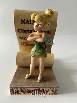 Enesco Disney Traditions By Jim Shore Tinkerbell Naughty And Nice Figurine
