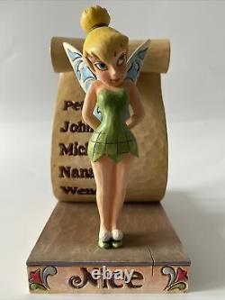 Enesco Disney Traditions By Jim Shore Tinkerbell Naughty And Nice Figurine