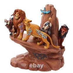 Enesco Disney Traditions Collection par Jim Shore Le Roi Lion Sculpté dans la Pierre