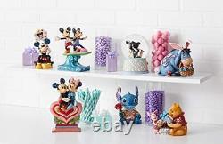 Enesco Disney Traditions De Jim Shore Mickey Et Minnie Mouse Assis Sur Hear