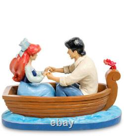 Enesco Disney Traditions Jim Shore 4055414 Figurine Ariel & Eric En Bateau