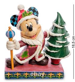 Enesco Disney Traditions Jim Shore 6002831 Figurine Mickey Père Noël