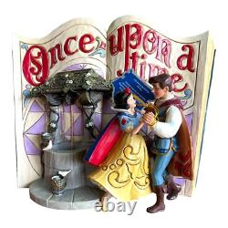 Enesco Disney Traditions Jim Shore Blanche-Neige Souhaitant sur un Rêve Boîte d'Histoire