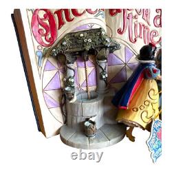 Enesco Disney Traditions Jim Shore Blanche-Neige Souhaitant sur un Rêve Boîte d'Histoire