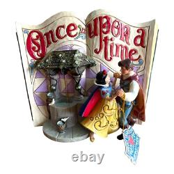 Enesco Disney Traditions Jim Shore Blanche-Neige Souhaitant sur un Rêve Boîte d'Histoire