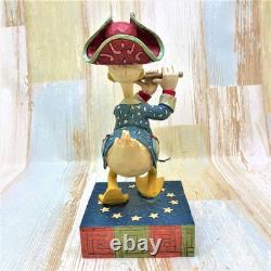 Enesco Disney Traditions Jim Shore Donald Duck Figurine Rare de la Fête de l’Indépendance