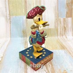 Enesco Disney Traditions Jim Shore Donald Duck Figurine Rare de la Fête de l’Indépendance