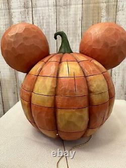 Enesco Disney Traditions Jim Shore Mickey Mouse Joyeux Halloween Jack-o'-lantern