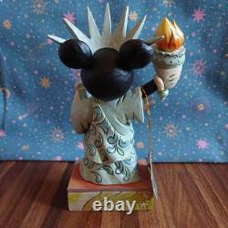Enesco Disney Traditions Jim Shore Statue de la Liberté Minnie