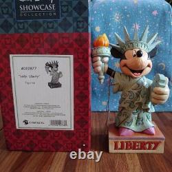 Enesco Disney Traditions Jim Shore Statue de la Liberté Minnie