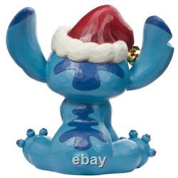 Enesco Disney Traditions Jim Shore Statue de vacances Stitch et Scrump 14,8 cm