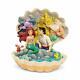 Enesco Disney Traditions Par Jim Shore Ariel Little Mermaid Shell Scene Figurine