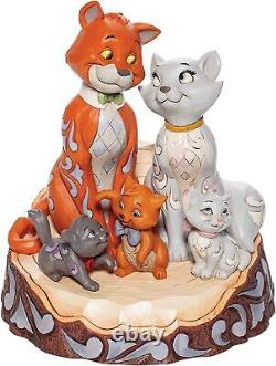 Enesco Disney Traditions Par Jim Shore Aristocats Sculptés Par Figurine De Coeur