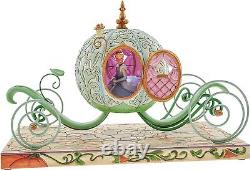 Enesco Disney Traditions Par Jim Shore Carrosse de citrouille avec figurine de Cendrillon