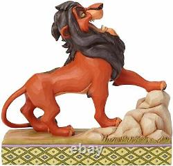Enesco Disney Traditions Par Jim Shore Lion King Scar Villain Figurine 7 Pouces