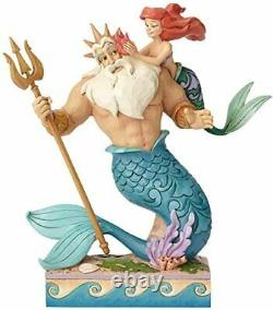Enesco Disney Traditions Par Jim Shore Petite Sirène Ariel Et Triton Figurine