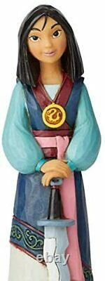 Enesco Disney Traditions Par Jim Shore Princesse Passion Mulan Figurine, 7.25 Inc