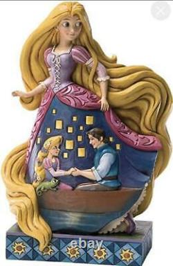 Enesco Disney Traditions Par Jim Shore Rapunzel Figurine Amour Éclairé