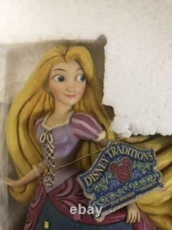 Enesco Disney Traditions Par Jim Shore Rapunzel Figurine Amour Éclairé