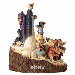 Enesco Disney Traditions Par Jim Shore Wood Carved Snow White Figurine