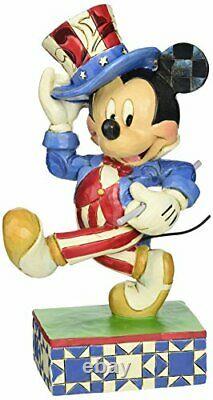 Enesco Disney Traditions Par Jim Shore Yankee Doodle Mickey Figurine 7 En