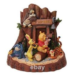 Enesco Disney Traditions Pooh Sculpté Par Figurine De Coeur