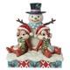 Enesco Disney Traditions Tic Et Tac Avec Bonhomme De Neige