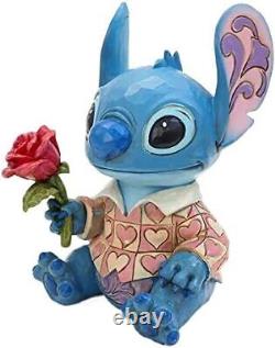 Enesco Disney Traditions de Jim Shore Figurine de Lilo et Stitch pour la Saint-Valentin, 6.1 pouces