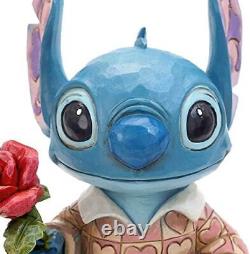 Enesco Disney Traditions de Jim Shore Figurine de Lilo et Stitch pour la Saint-Valentin, 6.1 pouces